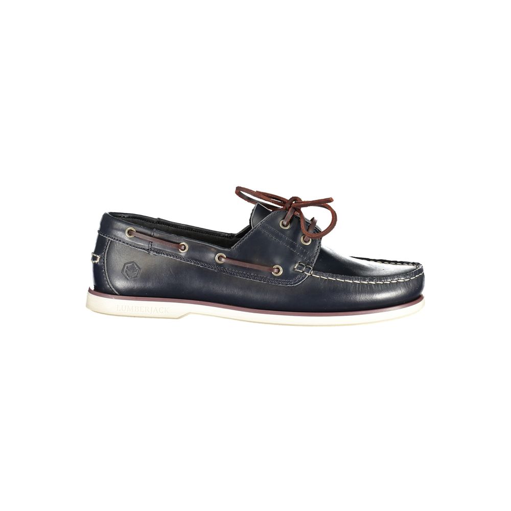Blue Leather Men ClassicShoe