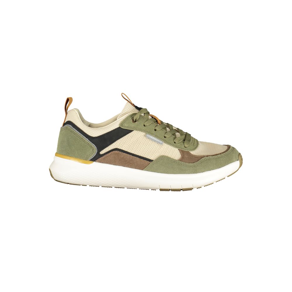 Verde Poliuretano Men Sneaker