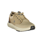 Beige Polyurethane Men Sneaker