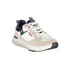 White Polyester Men's Sneaker