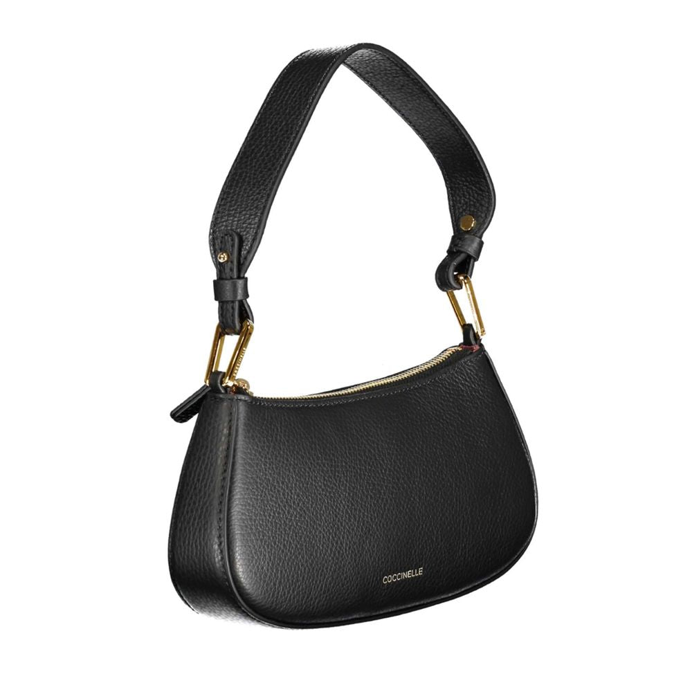 Black Leather Women Handbag