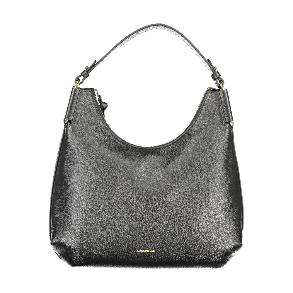 Black Leather Women Handbag
