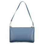 Blu Leather Woman Bag