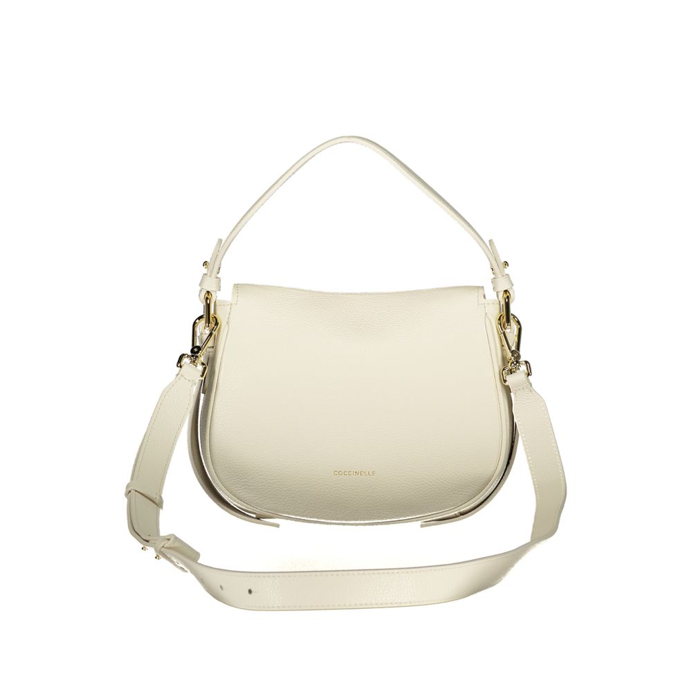 White Leather Handbag