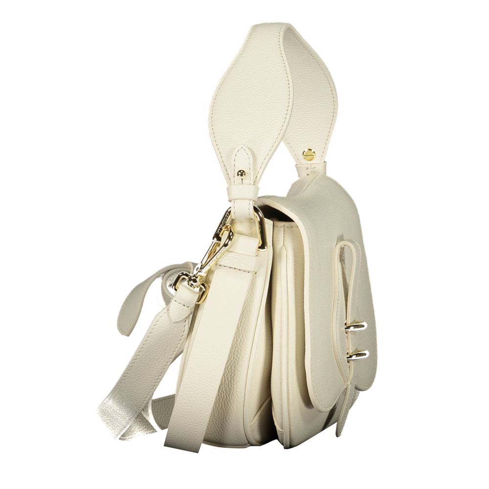 White Leather Handbag