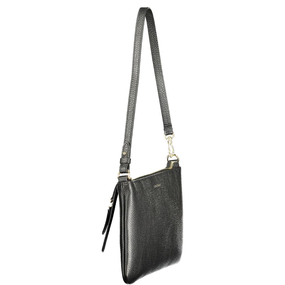 Black Leather Women Handbag