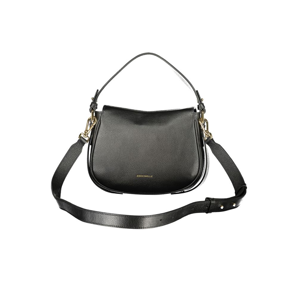 Black Leather Women Handbag