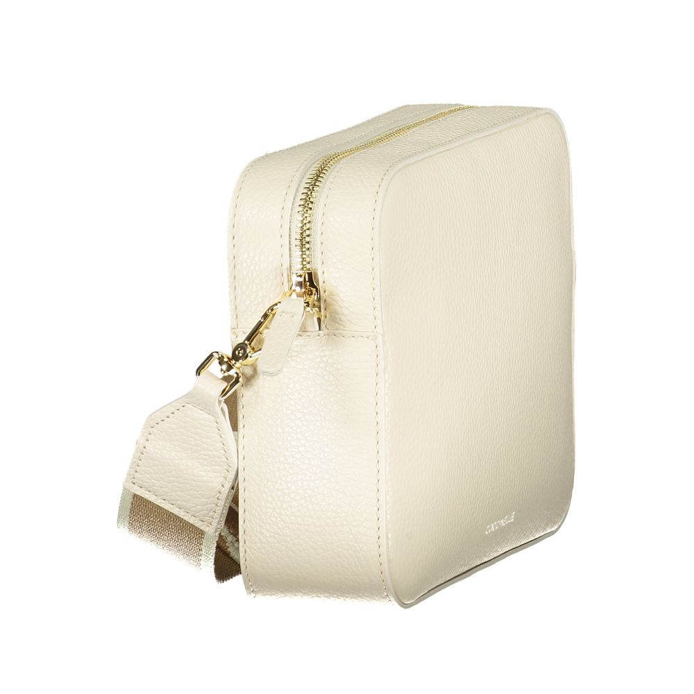 White Leather Handbag