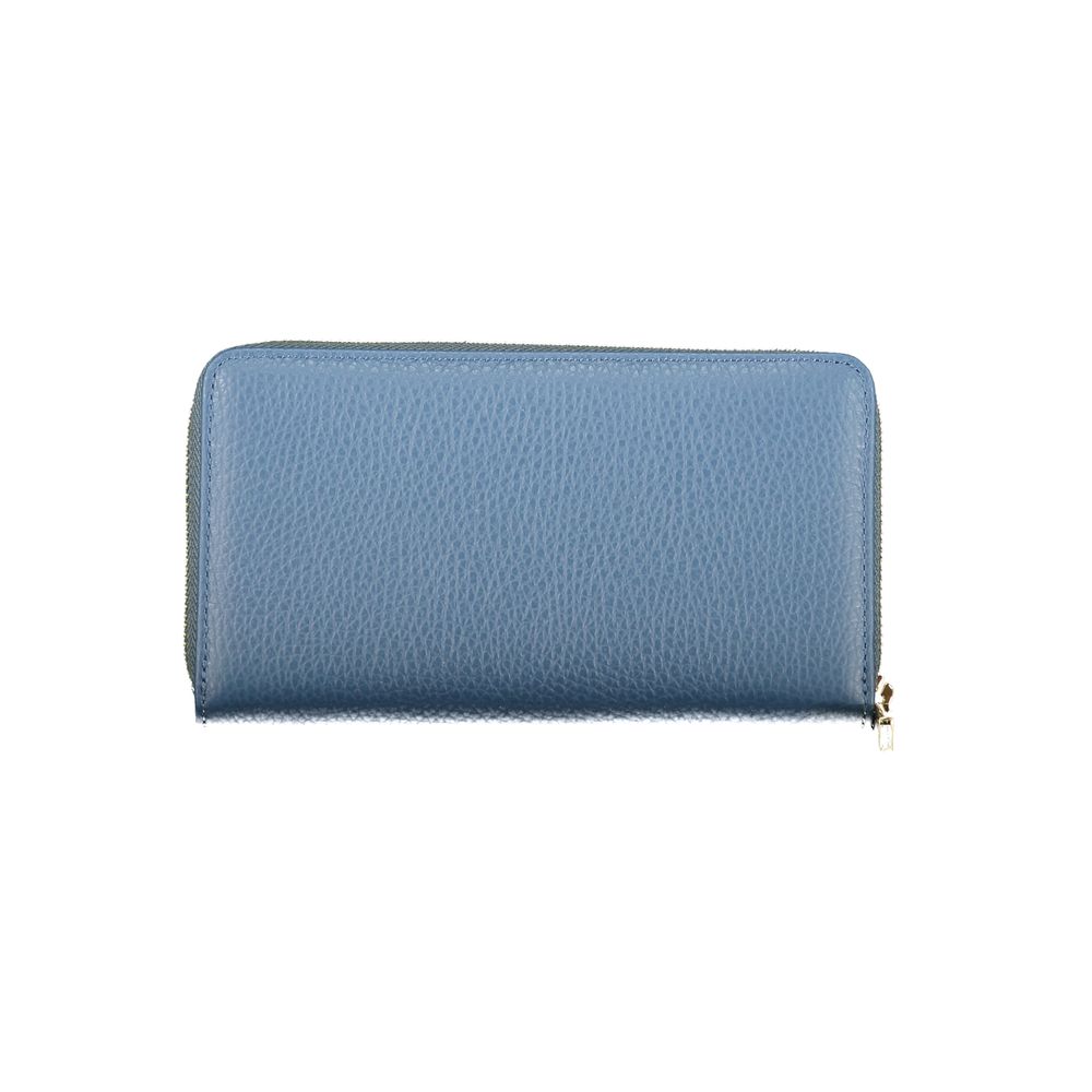 Blu Leather Women Wallet