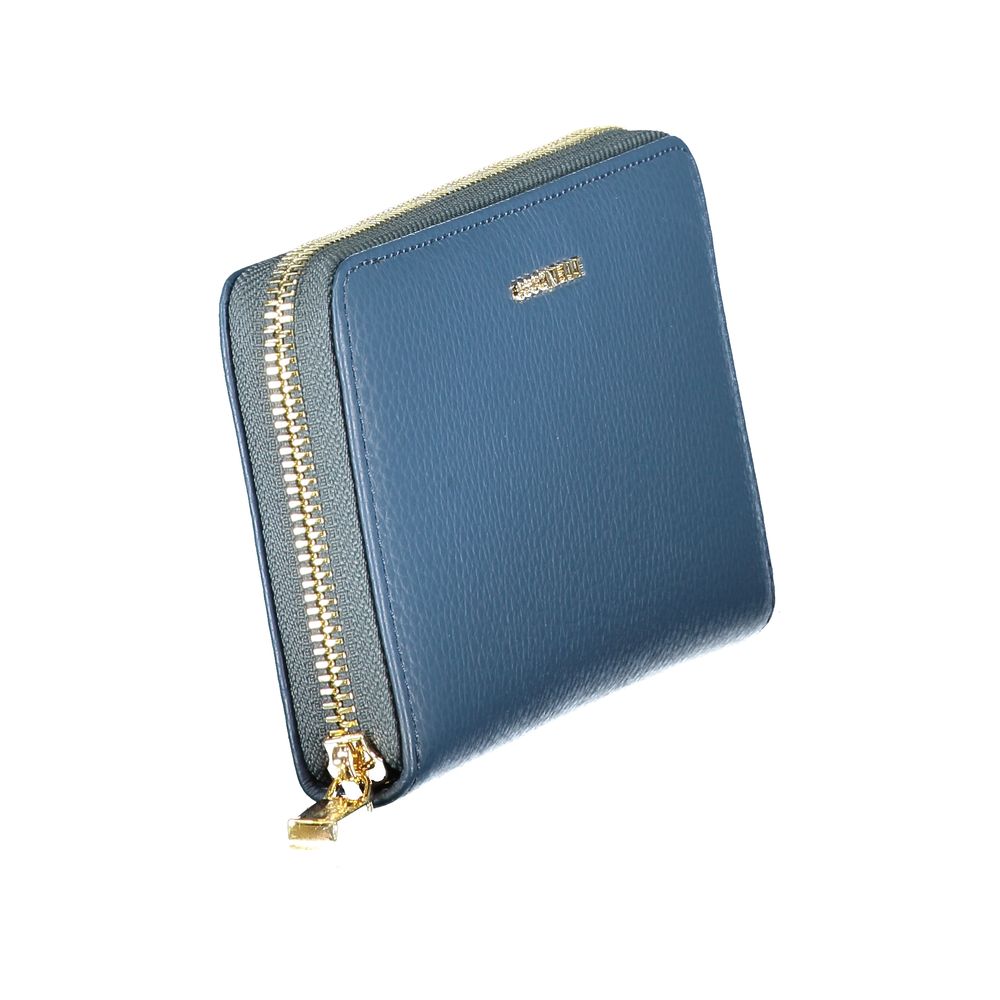 Blu Leather Women Wallet