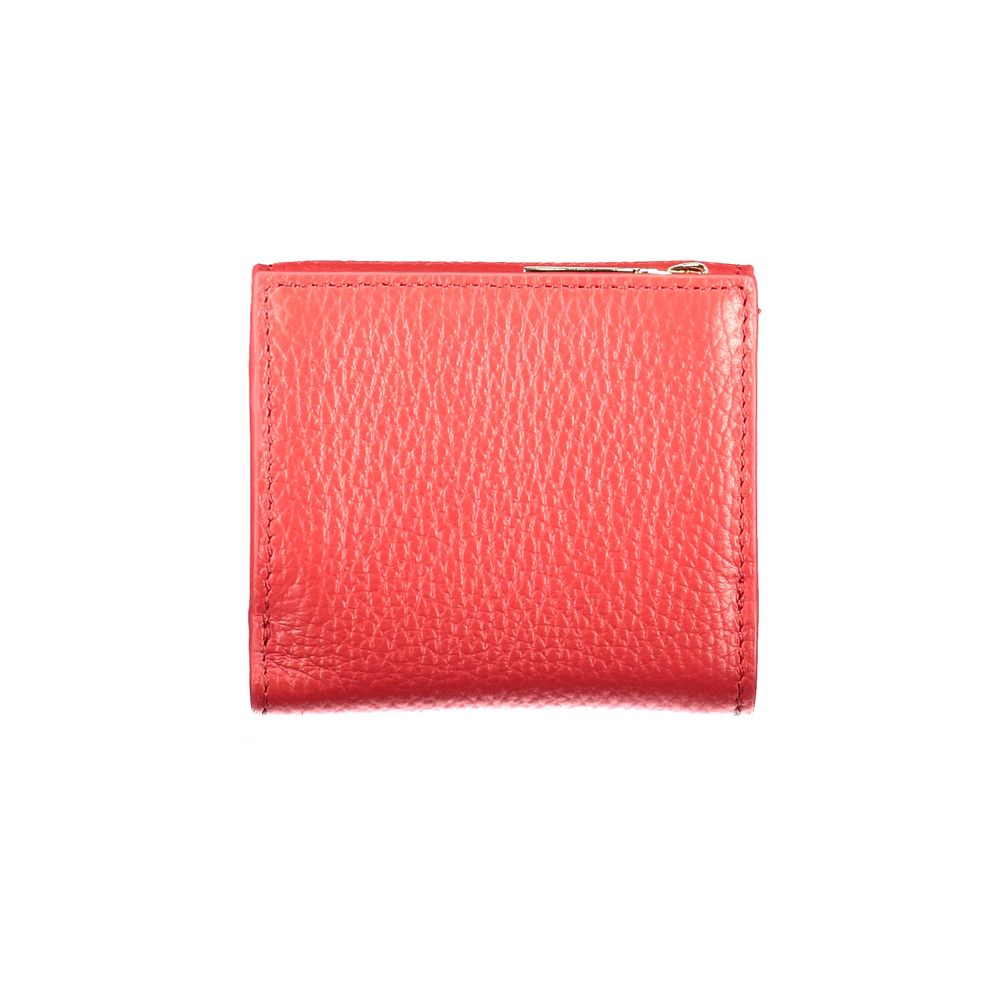 Red Leather Wallet