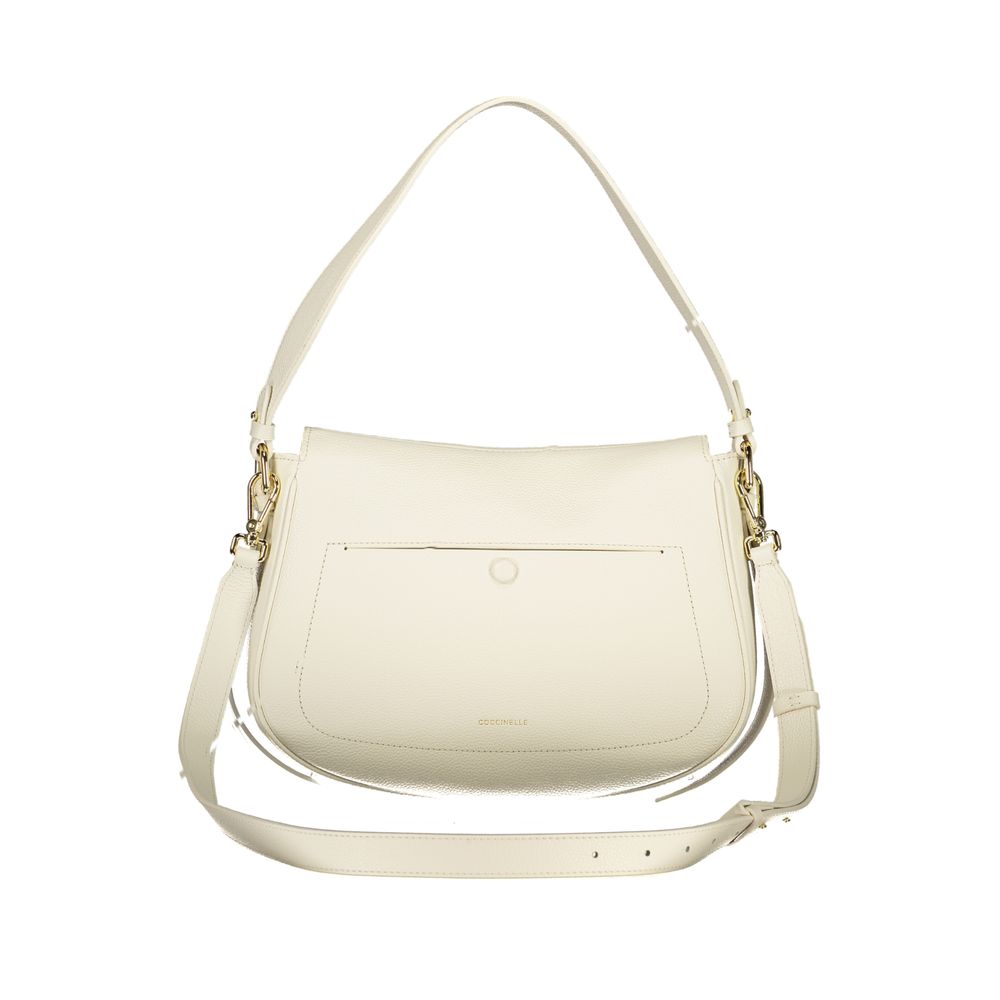 White Leather Handbag