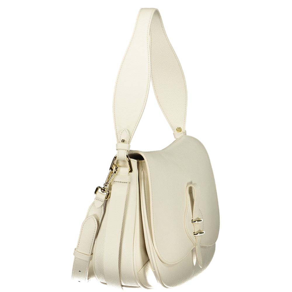 White Leather Handbag