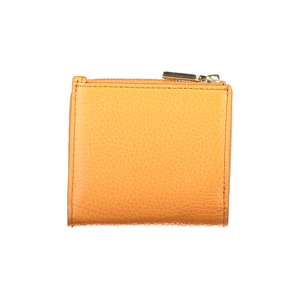 Arancione Pelle Womens Wallet