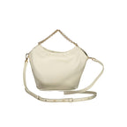 White Leather Woman Handbag