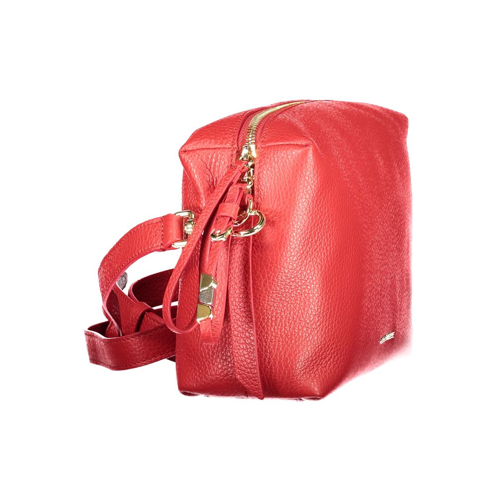 Red Leather Handbag