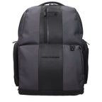 Gray Nylon Backpack