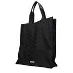 Black Fabric Handbag