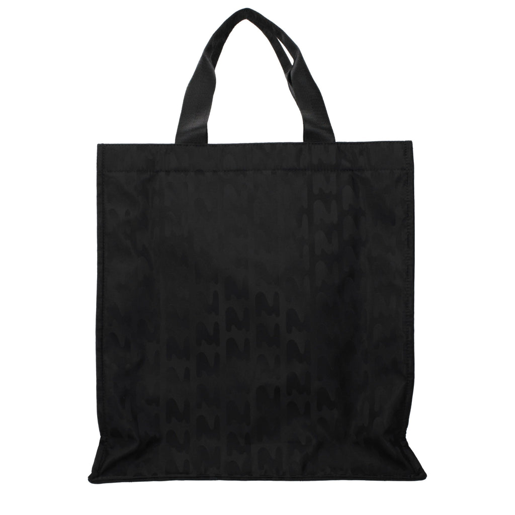 Black Fabric Handbag