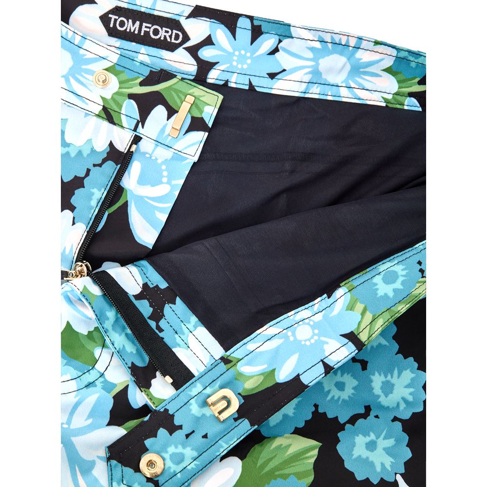 Blue Polyamide Swim Shorts