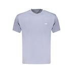 Blue Cotton Men's T-Shirt