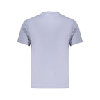 Blue Cotton Men's T-Shirt