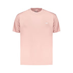 Pink Cotton Men T-Shirt