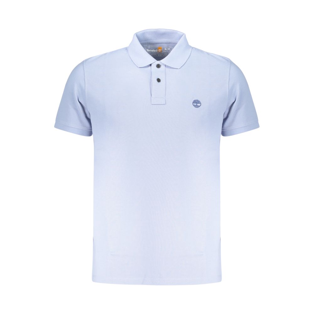 Azzurro Cotton Men Polo Shirt
