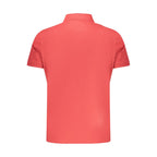 Red Organic Cotton Men Polo