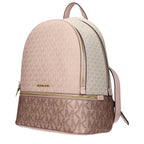 Pink Fabric Backpack