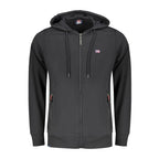 Black Cotton Men's Sweatshirt