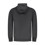 Black Cotton Men's Sweatshirt