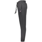 Black Cotton Men's Trousers