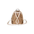 Beige Polyethylene Backpack