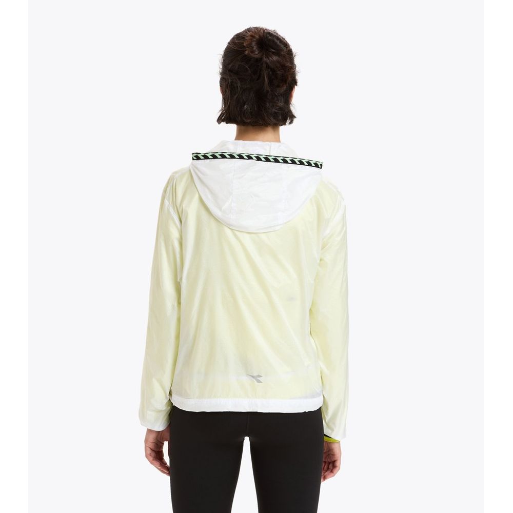 White Polyamide Shell Jacket