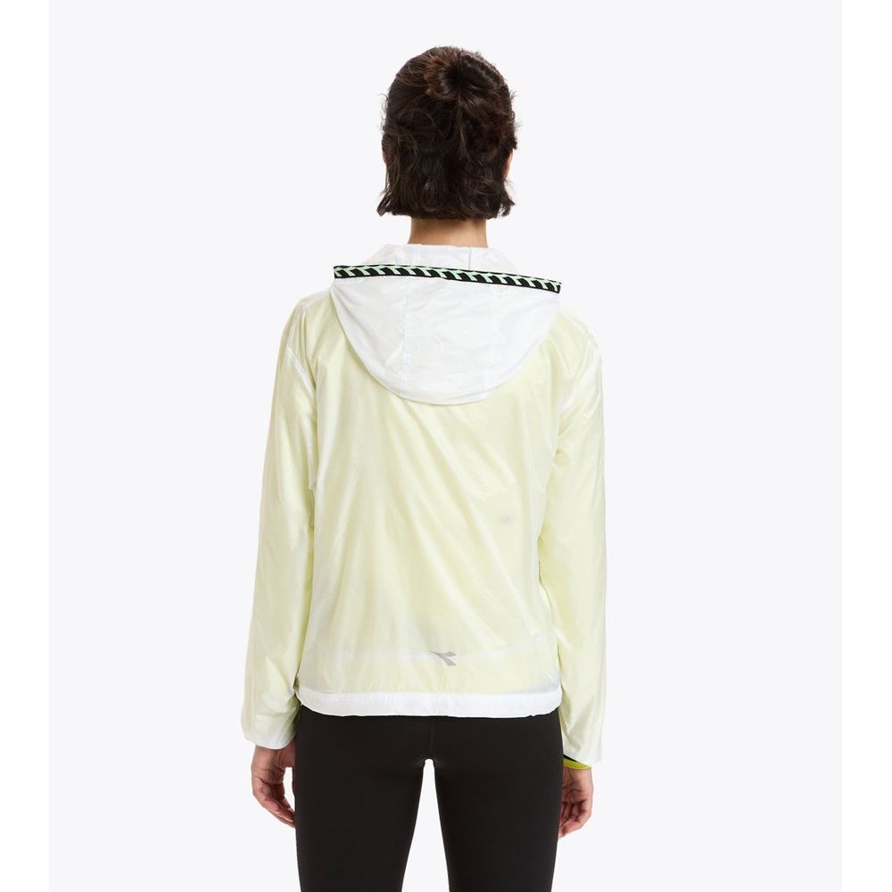 White Polyamide Shell Jacket