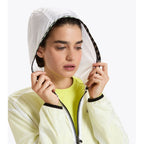 White Polyamide Shell Jacket