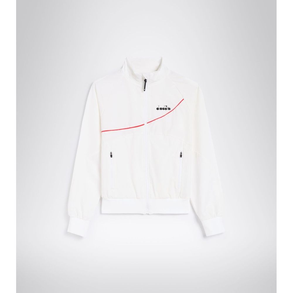 White Polyamide Shell Jacket