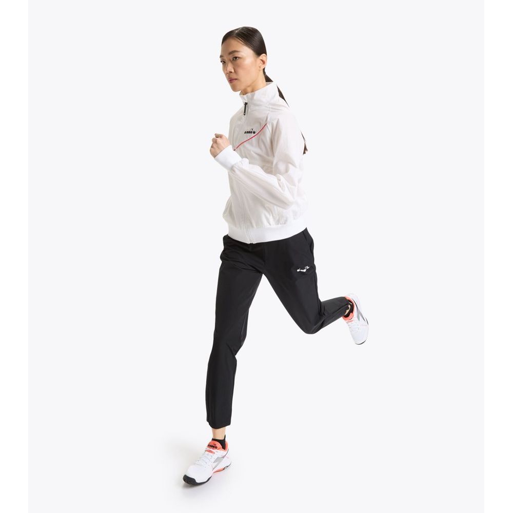 White Polyamide Shell Jacket