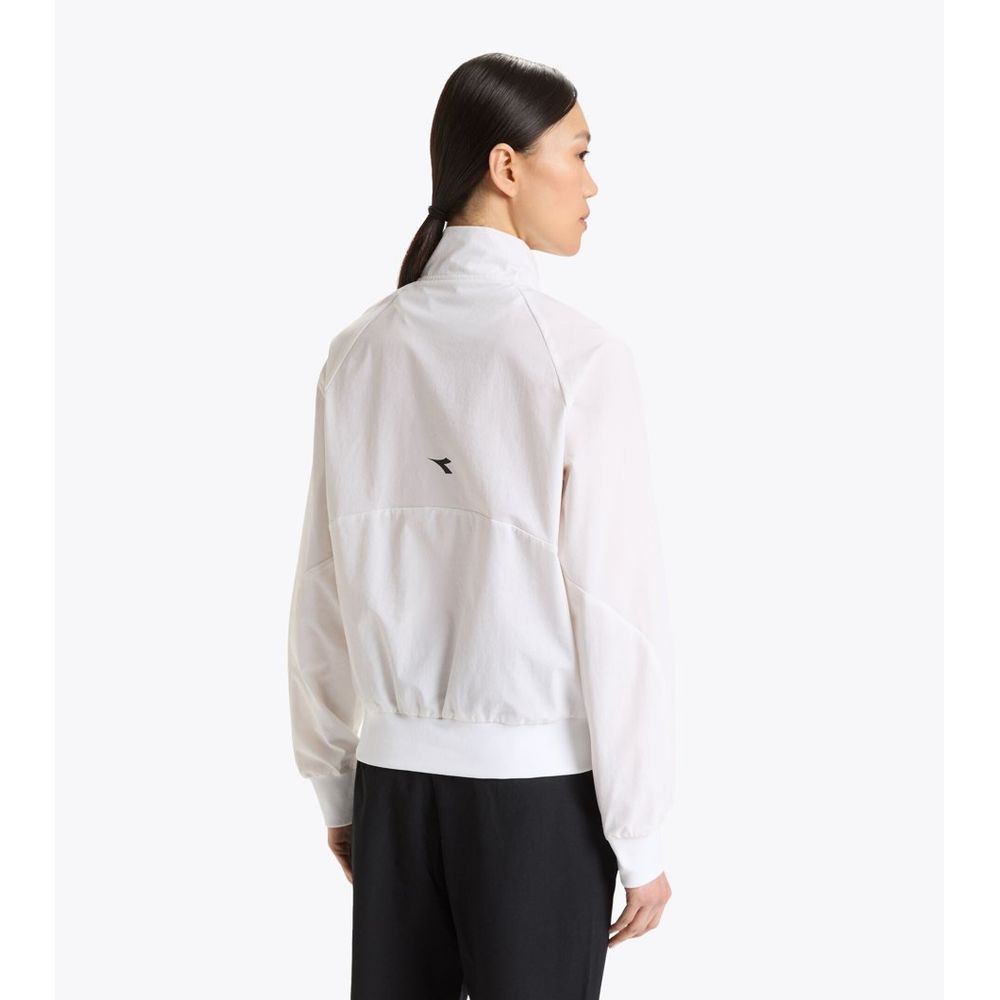 White Polyamide Shell Jacket