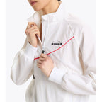 White Polyamide Shell Jacket