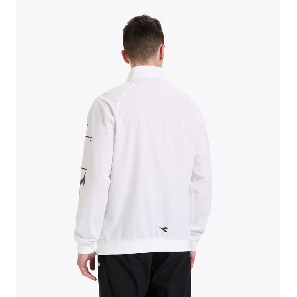 White Polyamide Shell Jacket