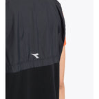 Black Polyamide Waistcoat