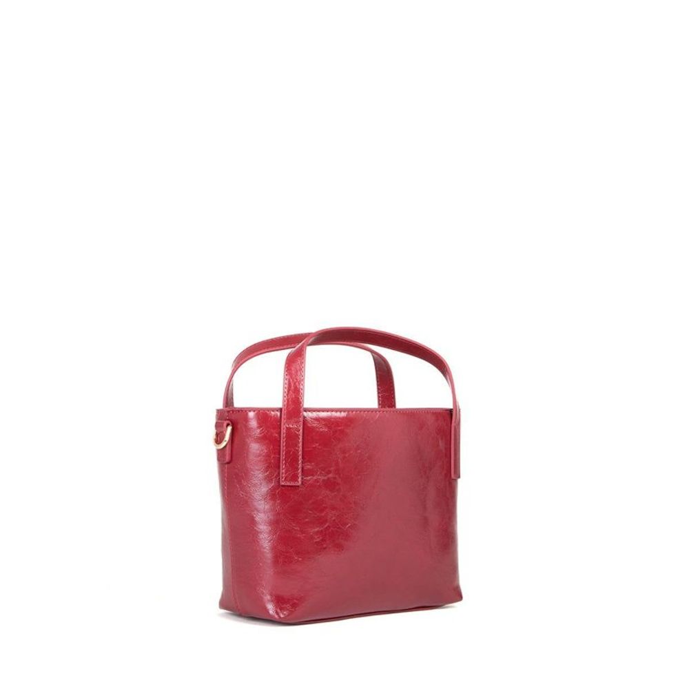Red Polyethylene Handbag