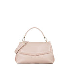 Beige Polyester Shoulder Bag