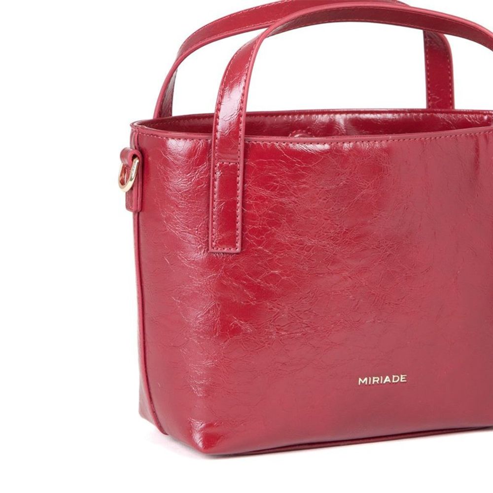 Red Polyethylene Handbag