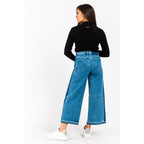 Blue Cotton Jeans Denim