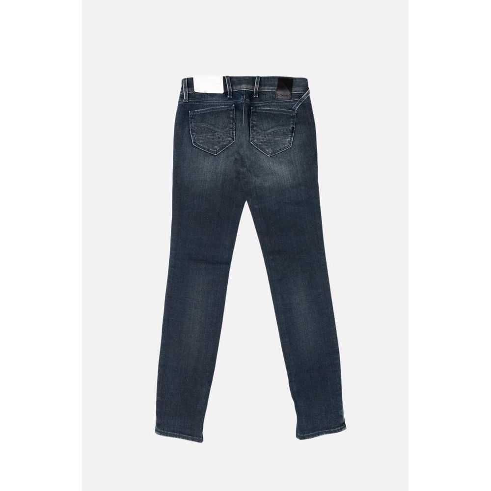 Blue Cotton Jeans Denim