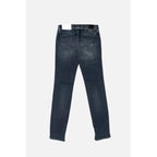 Blue Cotton Jeans Denim