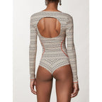 Bicolor Polyamide Bodysuit